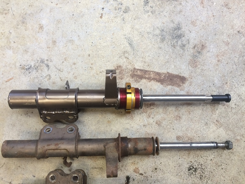 Illustration for article titled How to: Using SW20 MR2 Front Struts on an AW11